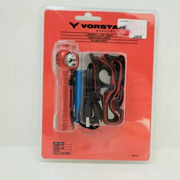 Фонарик LED QUALITAT XML2 USB-C, фото 1