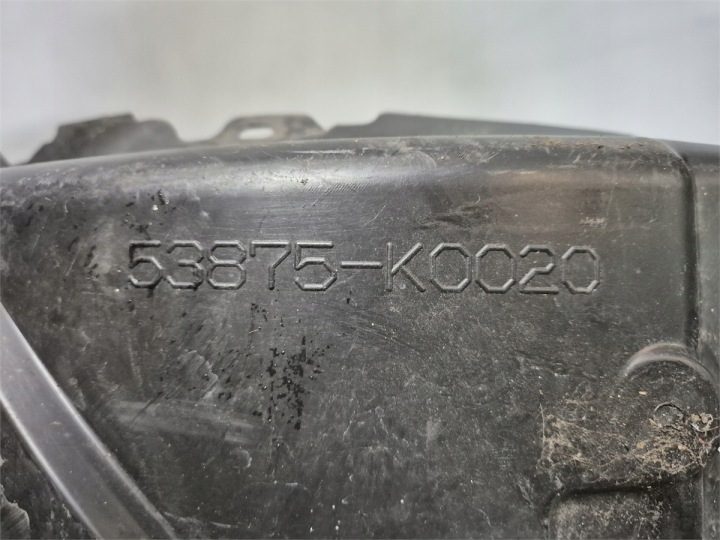 ПОДКРЫЛОК ПЕРЕДНИЙ ПРАВЫЙ TOYOTA YARIS IV 20 г. 53875-K0020, фото 2