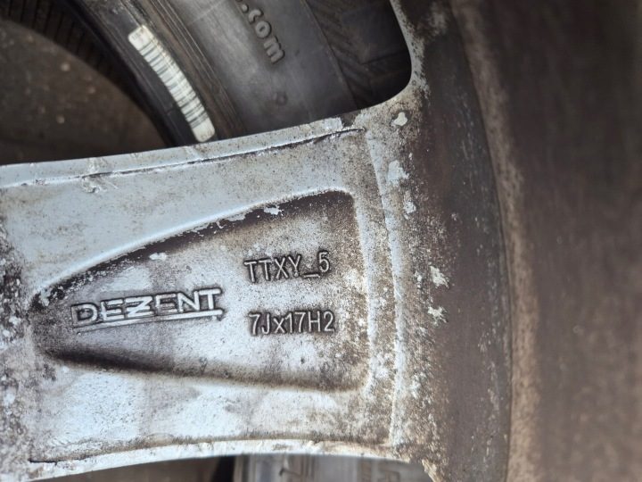 4× Литой диск Dezent 7.0" x 17" 5x115 ET 44, фото 12