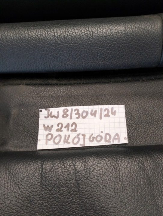 ДИВАН СПИНКА ЗАДНЯЯ КОЖА MERCEDES W212 E220 СЕДАН 2013 г., фото 13