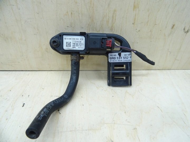 VW POLO V 6R ДАТЧИК ДАВЛЕНИЯ ВЫХЛОПНЫХ ГАЗОВ 1.2 TDI 0281006083, фото 1