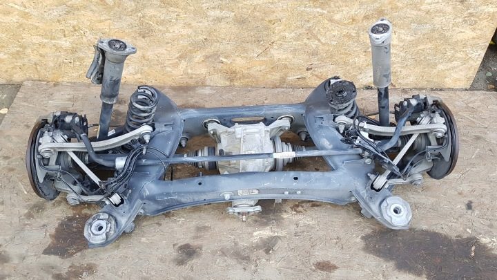 в сборе подвеска задняя MERCEDES W205 Ступицы рычаги подрамник полуоси, фото 3