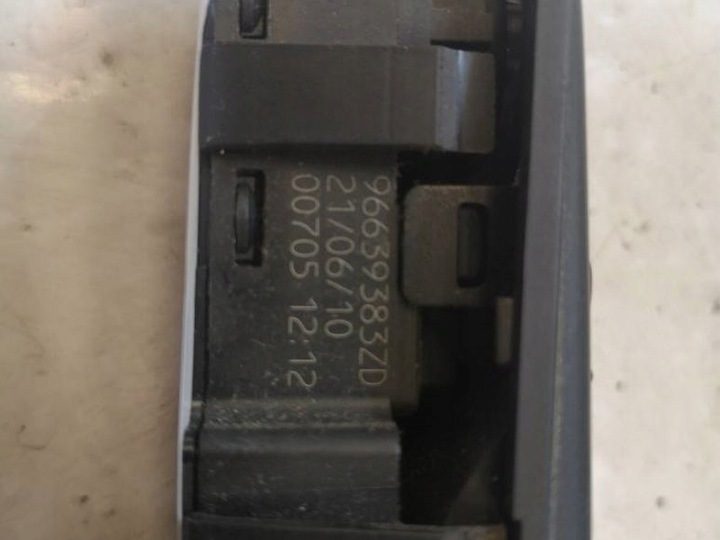 Панель управления стеклоподъемниками водителя Citroen C4 Picasso 1.6 HDI 96639383ZD, фото 3
