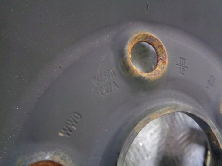 Штампованный диск Volkswagen 6.5" x 16" 5x112 ET 50, фото 5