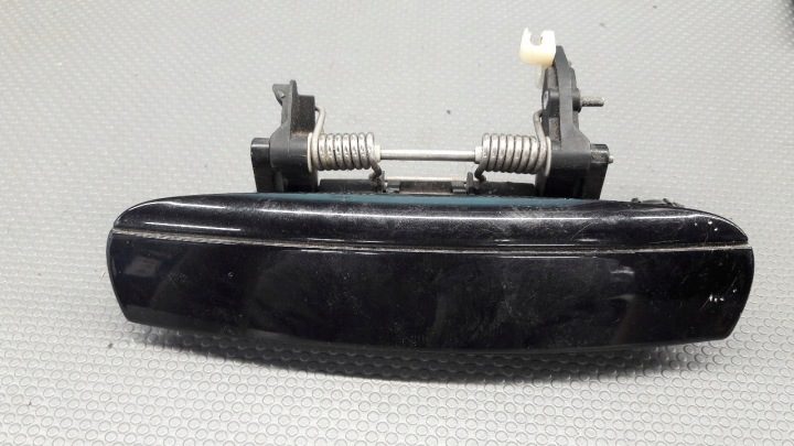 4F0837207B ручка двери левая Audi A6 C6 черная, фото 1