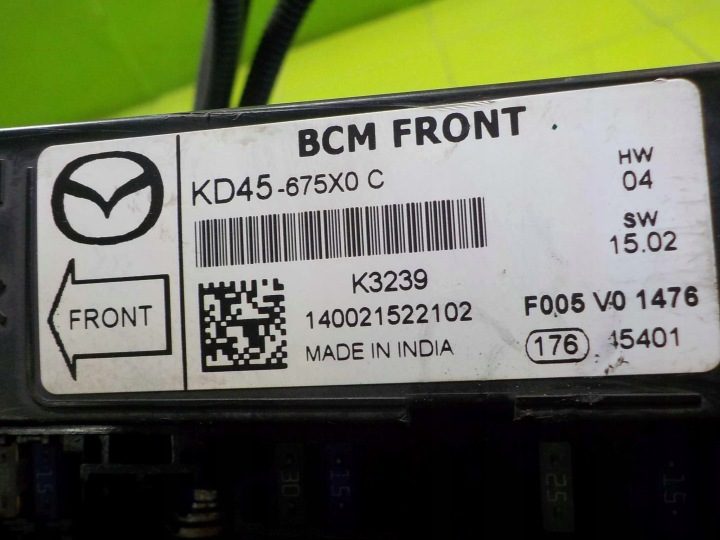 MAZDA 6 GJ III 2.0 бензин 14 г. блок предохранителей BCM K045-66767, фото 8