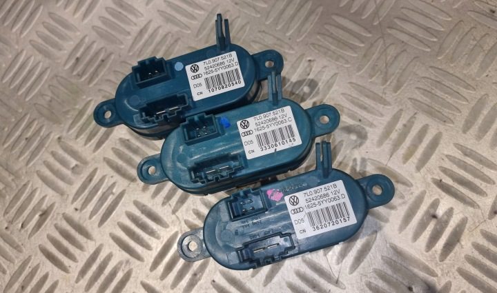 VW Touareg Cayenne 7L Audi Q7 4L резистор с радиатором вентилятора 7L0907521B, фото 9