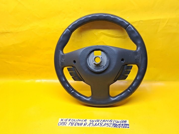 РУЛЬ КОЖАНЫЙ МУЛЬТИМЕДИЙНЫЙ OPEL MERIVA A 2003-2008r 13118192 ., фото 2