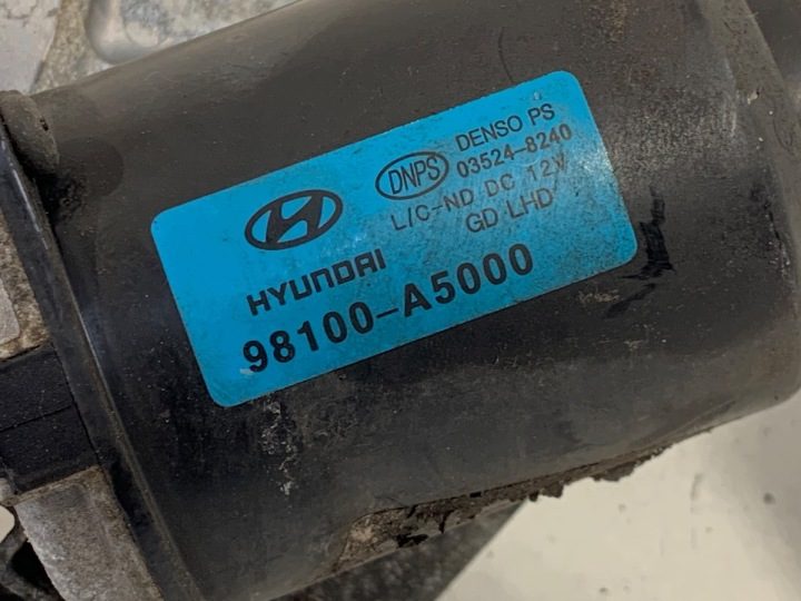 Трапеция дворников передняя Hyundai i30 98100-A5000 система, фото 5