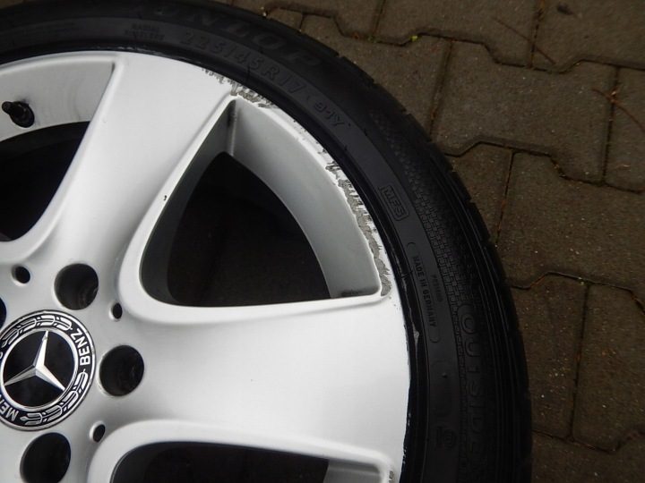 КОЛЕСА ДИСКИ ШИНЫ CLA РЕСТАЙЛИНГ W117 225/45/17 ЛЕТО, фото 8