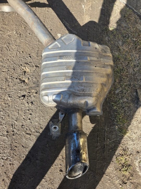 Глушитель труба Audi A8 D4 4H0 4H0253612A в сборе, фото 5