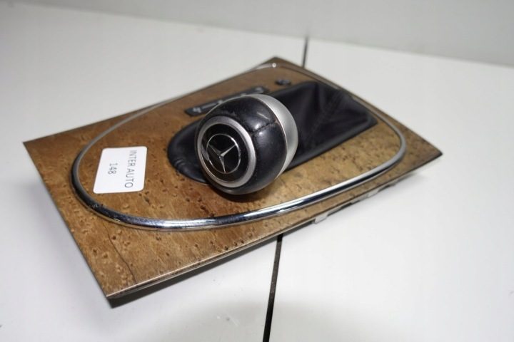 Mercedes w211 ручка КПП чехол РЕСТАЙЛИНГ ПАНЕЛЬ дерево, фото 4