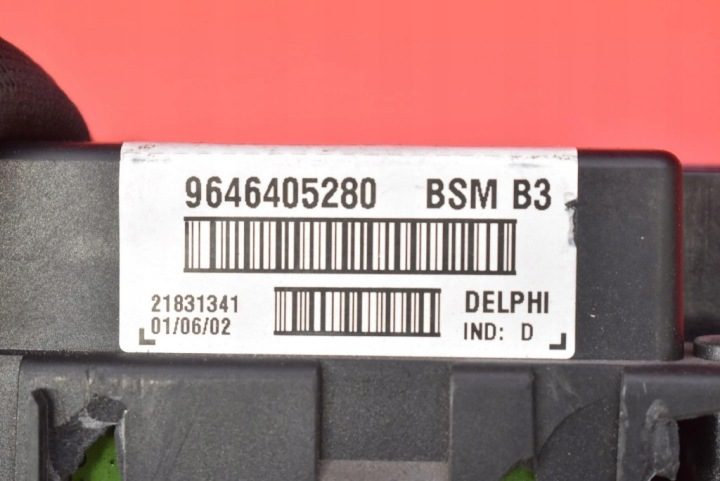 Блок предохранителей BSM 9646405280 Peugeot 307 1.6 16V 109 л.с. 01-05, фото 10