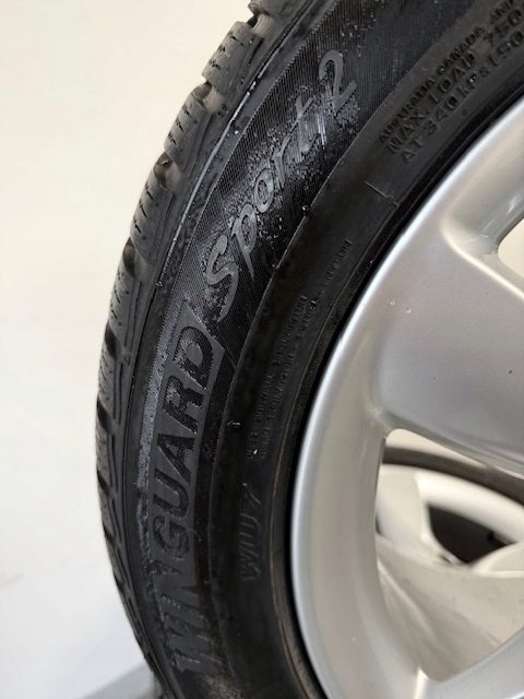 Колеса зимние 17'' AUDI A4 , A6 , A5 Шины 225/50R17 Nexen Bieżnik 8 мм, фото 9