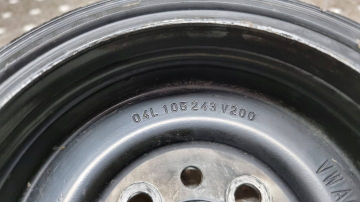 Шкив вала 04L105243 Audi A4 B9 8W A5 8W Q5 8R A6 C7 2.0 TDI, фото 4