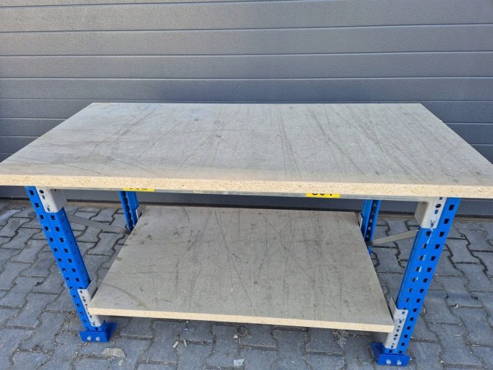 Стол слесарный металлический рабочий 150x75x90 см, фото 1
