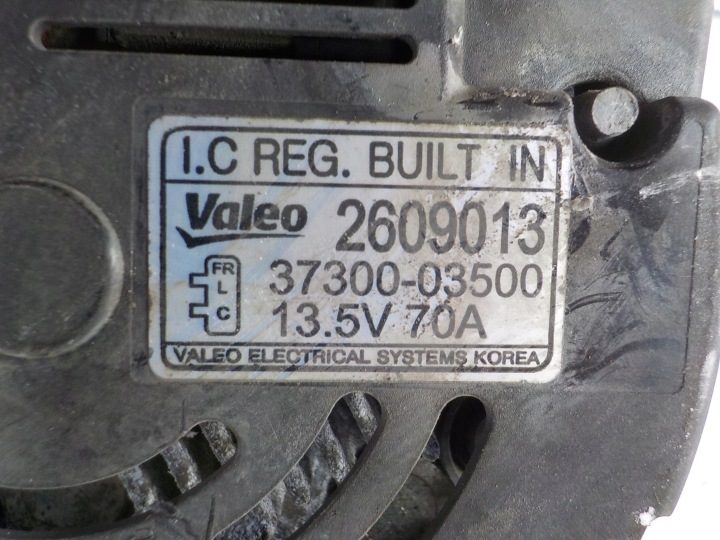KIA Picanto II Hyundai I10 120 1.2 16V G4LA генератор 37300-03500, фото 6