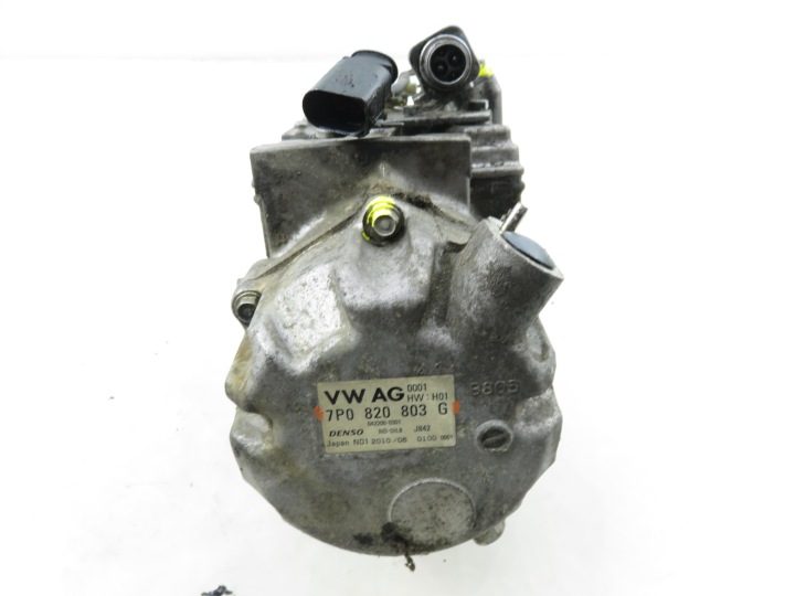 КОМПРЕССОР КОНДИЦИОНЕРА VW TOUAREG II (7P5) 3.0 TSI 7P0820803G, фото 9
