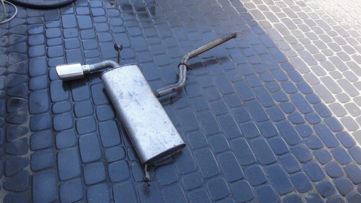 Задний глушитель VW Golf V Toledo III Leon II Audi A3, фото 3
