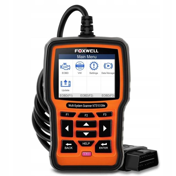 Foxwell NT510 Elite VAG тестер диагностический OBD2 VW Audi, фото 1