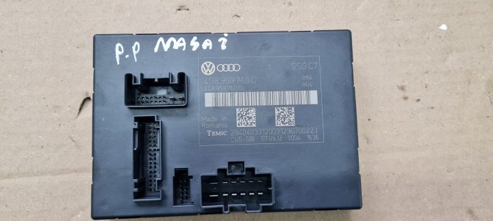 S7 4G A7 БЛОК УПРАВЛЕНИЯ СИДЕНЬЯ MASAŻ COMFORT 4G8959760C A6 C7 S6, фото 1