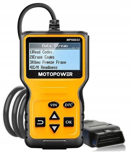 ТЕСТЕР ДИАГНОСТИЧЕСКИЙ OBDII/EOBD MOTOPOWER MP69033, фото 1