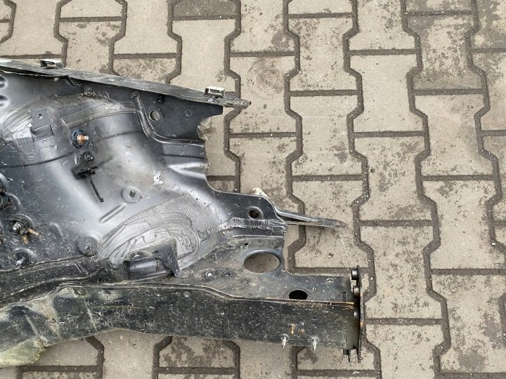 VW POLO 6R 6C LD7R ЛОНЖЕРОН БРЫЗГОВИК КУЗОВА ЧЕТВЕРТЬ ЛЕВАЯ, фото 4