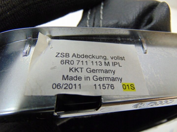 ЧЕХОЛ РУЧКА ПЕРЕКЛЮЧЕНИЯ ПЕРЕДАЧ VW POLO V 6R0711113M ., фото 11