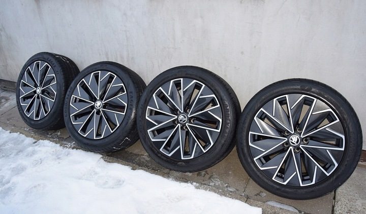 КОЛЕСА ЛИТЫЕ ДИСКИ PROPUS SKODA 235/45/18 3V0601025B, фото 1