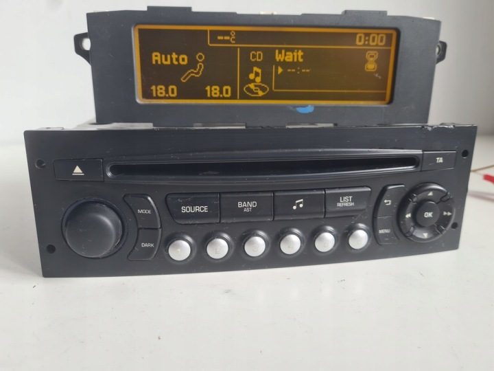 Магнитола Peugeot 207 307 807 Partner rd45 Berlingo USB Bluetooth c3 c4 c5, фото 2