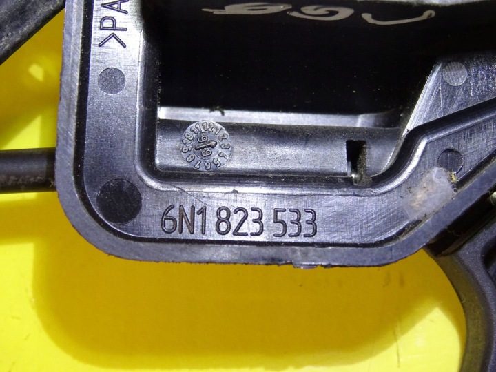 ТРОС РУЧКА ОТКРЫВАНИЯ КАПОТА VW POLO III 6N1823533 NR27, фото 2