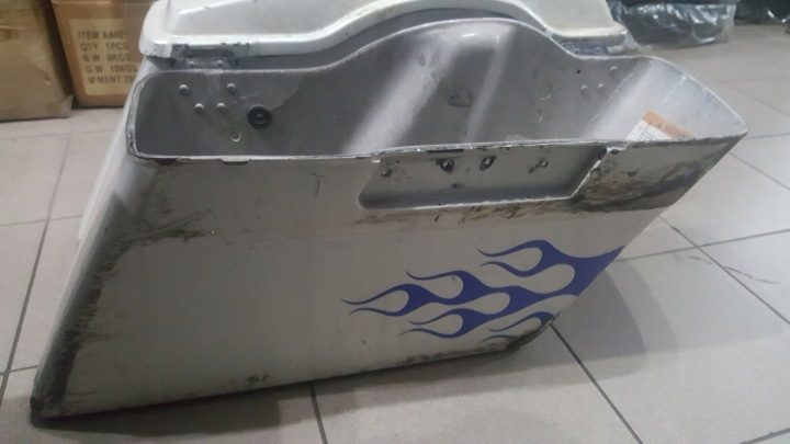 Кофр сумка Harley Davidson Electra Road King, фото 2