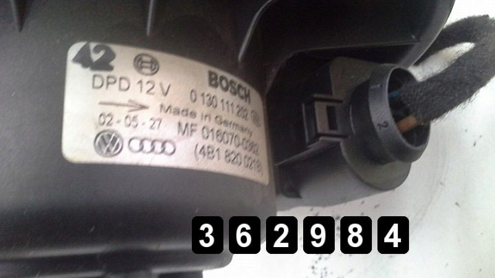 1999 Audi A6 Вентилятор моторчика вентилятора печки 4b1820021b 0130111202, фото 4