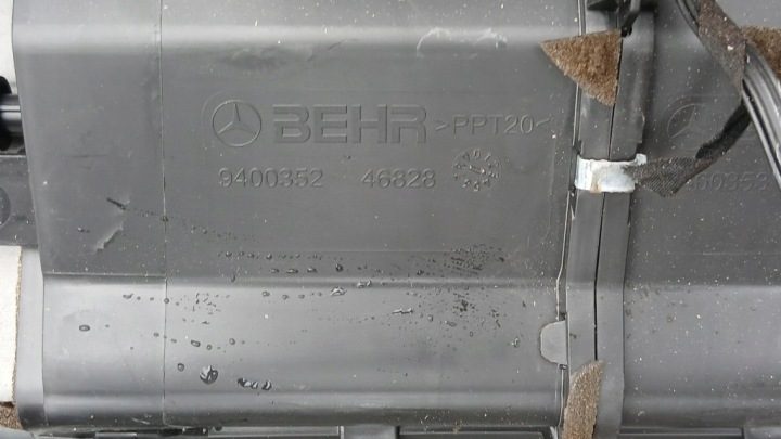 ОТОПИТЕЛЬ MERCEDES BENZ C-КЛАСС W203 2.0K 01 г. 9400352, фото 2