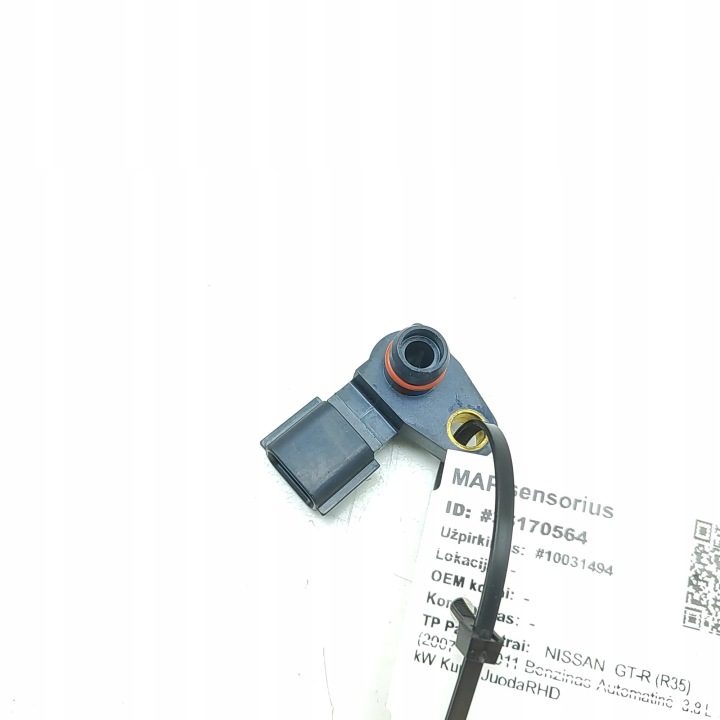 ДАТЧИК MAP NISSAN GT-R (R35) 22365JF00C 35170564 3.8L 390 кВт 2011, фото 4