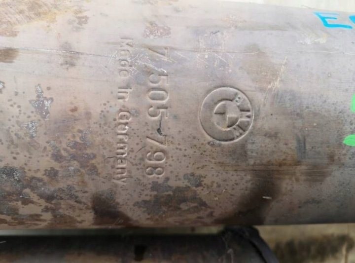 ГЛУШИТЕЛЬ В СБОРЕ BMW E65 4.4i 7505798 7505799 7505797, фото 3