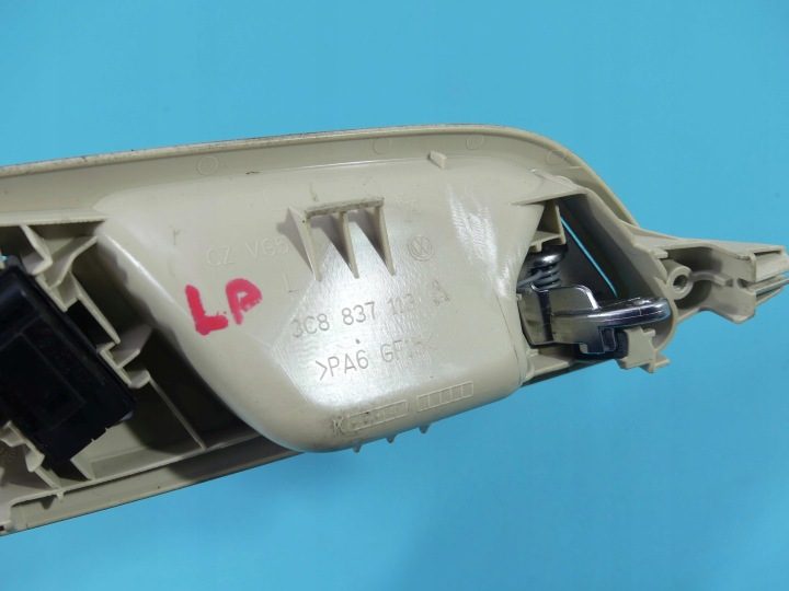 РУЧКА ВНУТРЕННЯЯ ПЕРЕДНЯЯ ЛЕВАЯ VW PASSAT CC 3C8837113A, фото 5