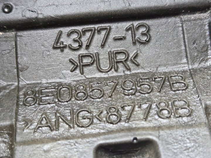 AUDI A6 ШУМОИЗОЛЯЦИЯ РЕМНЯ ПОРОЛОН КОМПЛ. 8E0857957B, фото 2