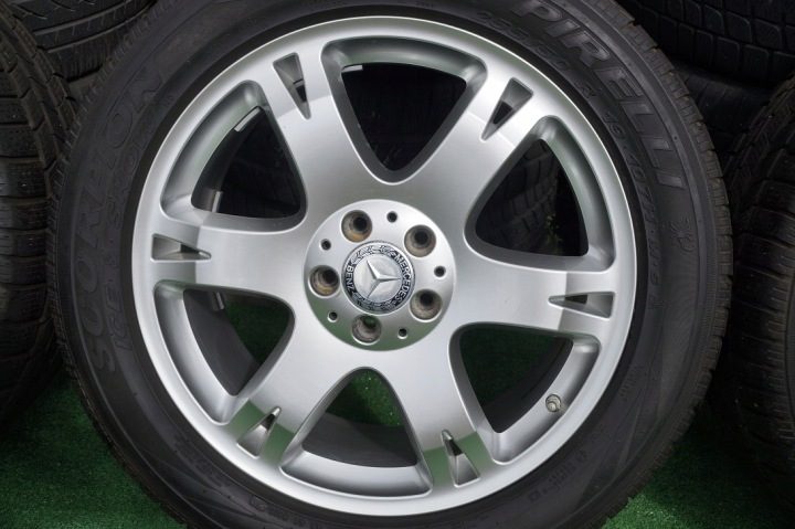 Литые диски + шины Mercedes ML W164 датчики CIŚ, фото 4