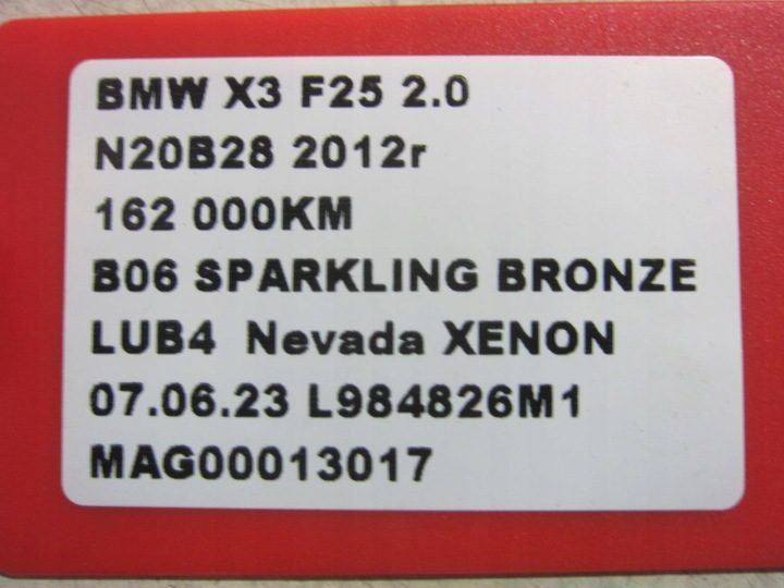 BMW X3 F25 2.0 N20 КОРОБКА ПЕРЕДАЧ АВТОМАТ 7636209, фото 7