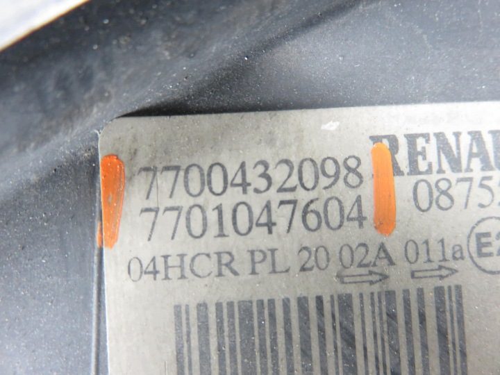 ФАРА ЛЕВАЯ ПЕРЕДНЯЯ RENAULT SCENIC I РЕСТАЙЛИНГ 7700432098 7701047604, фото 9