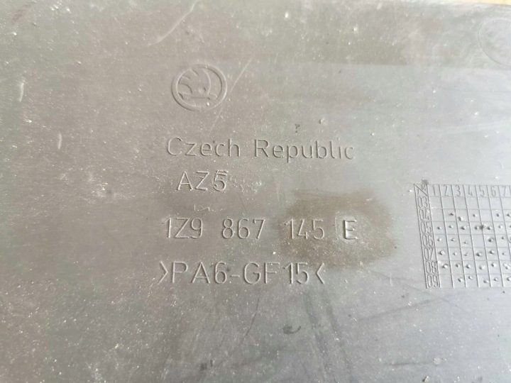 ПОЛКА БАРДАЧОК БАГАЖНИКА SKODA OE 1Z9867145E, фото 3