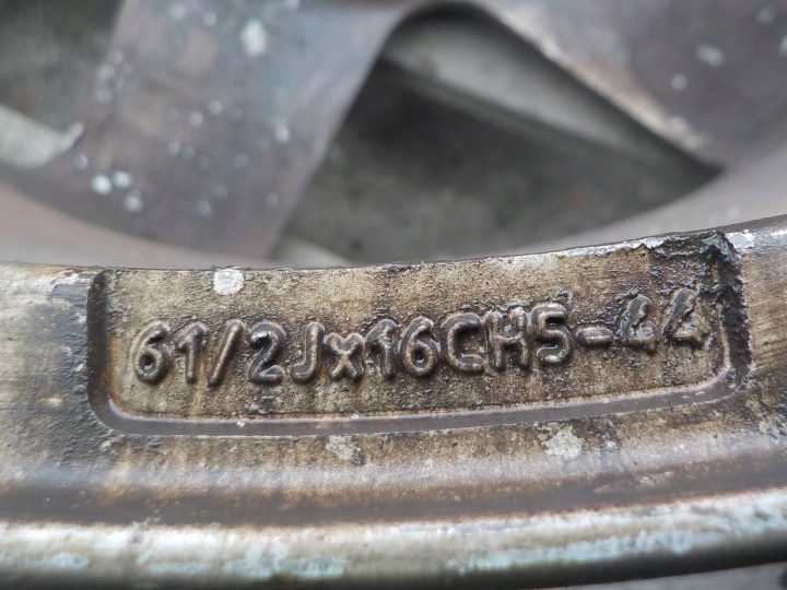 4× Литой диск PEUGEOT 6.5" x 16" 5x108 ET 44, фото 2