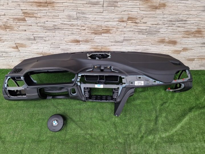 ПАНЕЛЬ КОНСОЛЬ ПОДУШКИ BMW M3 F80 M4 F82 КОЖА, фото 1