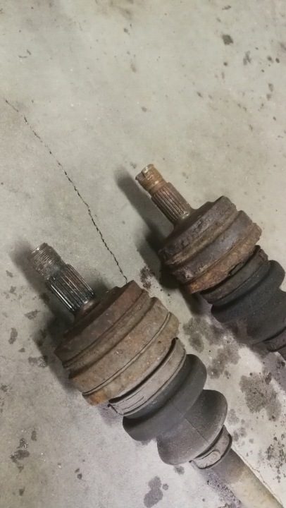 ПОЛУОСЬ ПРИВОДНАЯ MERCEDES W124 124 E320 300TE 280E 320CE 260E ABS M103 M104, фото 3