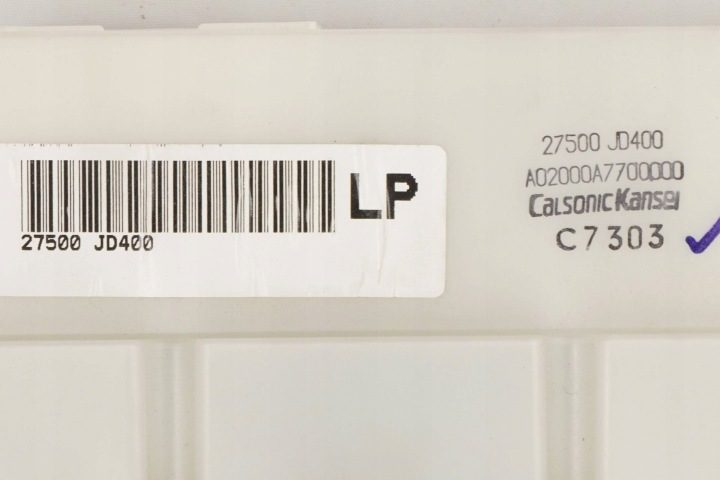 ПАНЕЛЬ КОНДИЦИОНЕРА NISSAN QASHQAI J10 27500JD400, фото 6