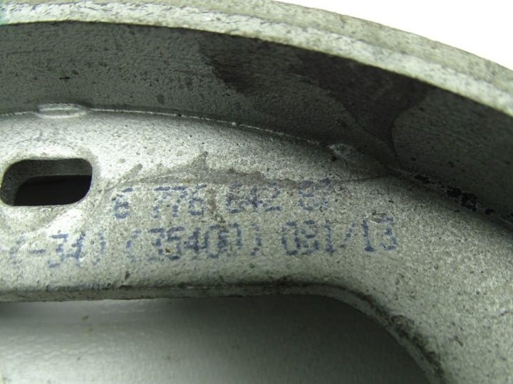 BMW X5 F15 13-18 КОМПЛЕКТ ТОРМОЗНОЙ ЛЕВЫЙ ЗАДНИЙ КОЛОДКИ 6776642, фото 4