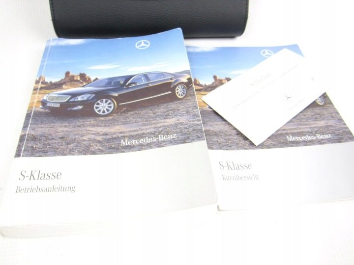 Инструкция по эксплуатации папка чехол оригинальный Mercedes W221, фото 3