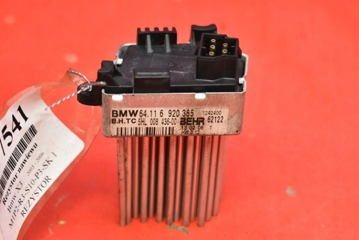 РЕЗИСТОР ПЕЧКИ 6920365 BMW X3 E83 03-06, фото 6