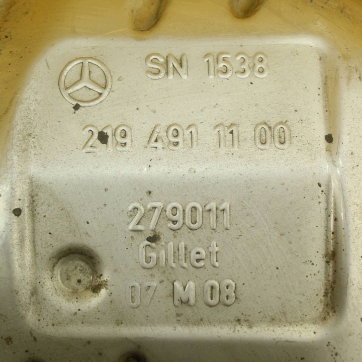 ГЛУШИТЕЛЬ ВЫПУСКНОЙ ЗАДНИЙ ЛЕВЫЙ 2194911100 MERCEDES W219 CLS, фото 2